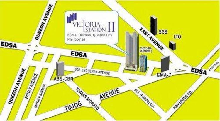 Affordable Resale Condominium for Sale in Quezon City "Victoria Sports Tower Station 2" Ready for Occupancy GMA Edsa Southbound UP Diliman