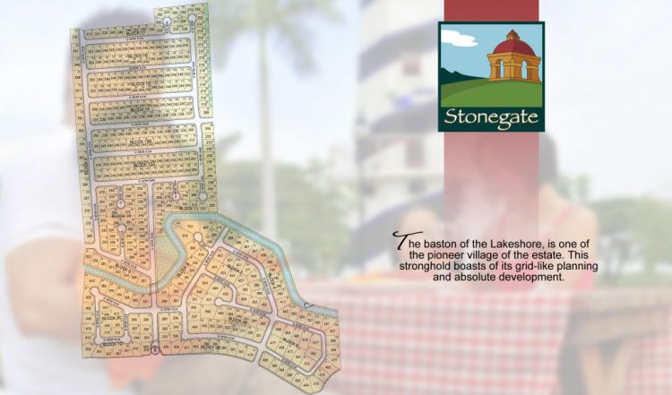 246 sqm lot stonegate village lakeshore, pampanga