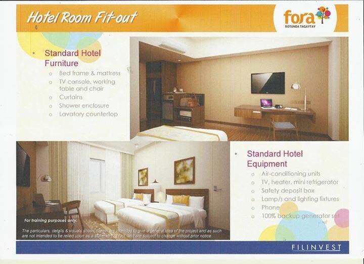 Pre Selling Condotel in Tagaytay Rotunda - Tagaytay FORA