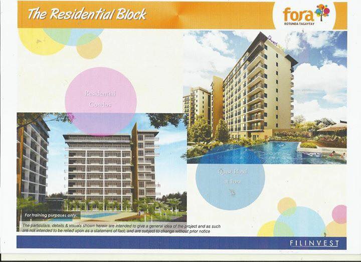 Pre Selling Condotel in Tagaytay Rotunda - Tagaytay FORA