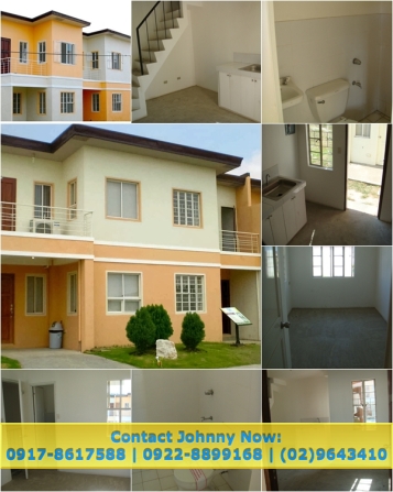 ONLY 30 MINS TO MAKATI VIA SLEX, PINES TOWNHOUSE, CARMONA ESTATES, 3BDRM, 60SQM FA, P10K PER MONTH 
