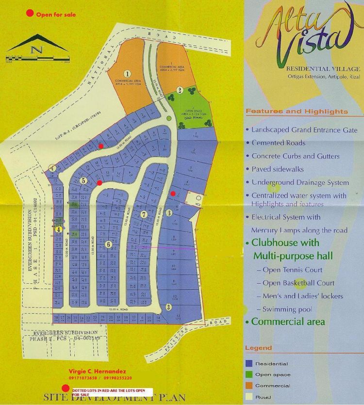 ALTA VISTA DE ANTIPOLO Ortigas Ave. Extension Antipolo City near Ynares Bldg