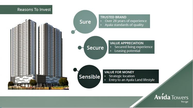 Condo For Sale in Mandaluyong near EDSA MRT Avida Verge Condo