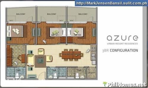 Condo in Azure Urban Resort @Taguig City