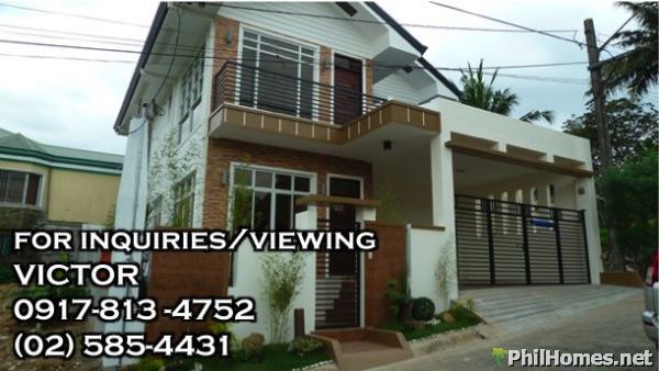 House and Lot for Sale in Filinvest Quezon City near Ateneo Miram UP 8M to 10M